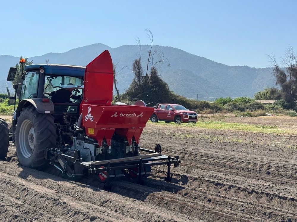 Plantadora Neumática de Ajo